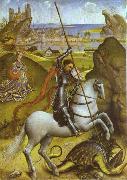 Rogier van der Weyden St. George and Dragon